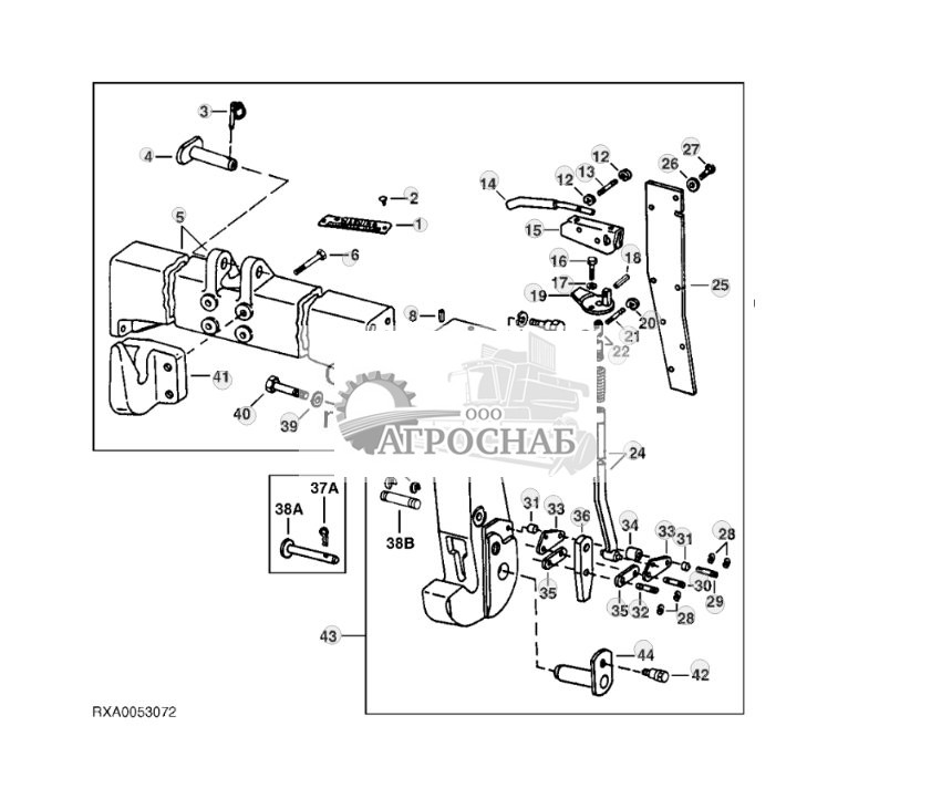Быстроразъемная муфта рабочего оборудования 